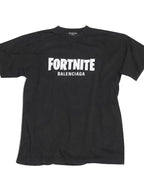 Fortnite Balenciaga Tee Shirt Black