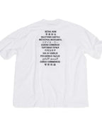 Fortnite Balenciaga Tee Shirt White Back