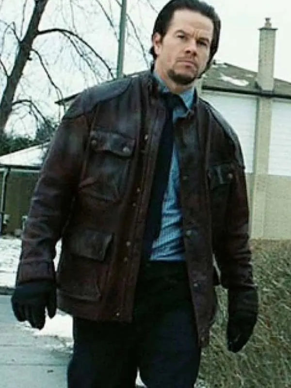 Mark Wahlberg Leather Jacket