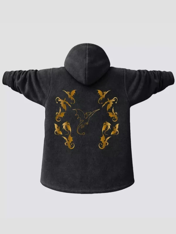Target Fourth Wing Blanket Grey Hoodie