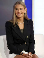 Fox and Friends Studios 2026 Kai Trump Black Blazer