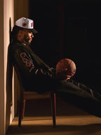 Derrick Rose Retirement 2026 Black Leather Jacket