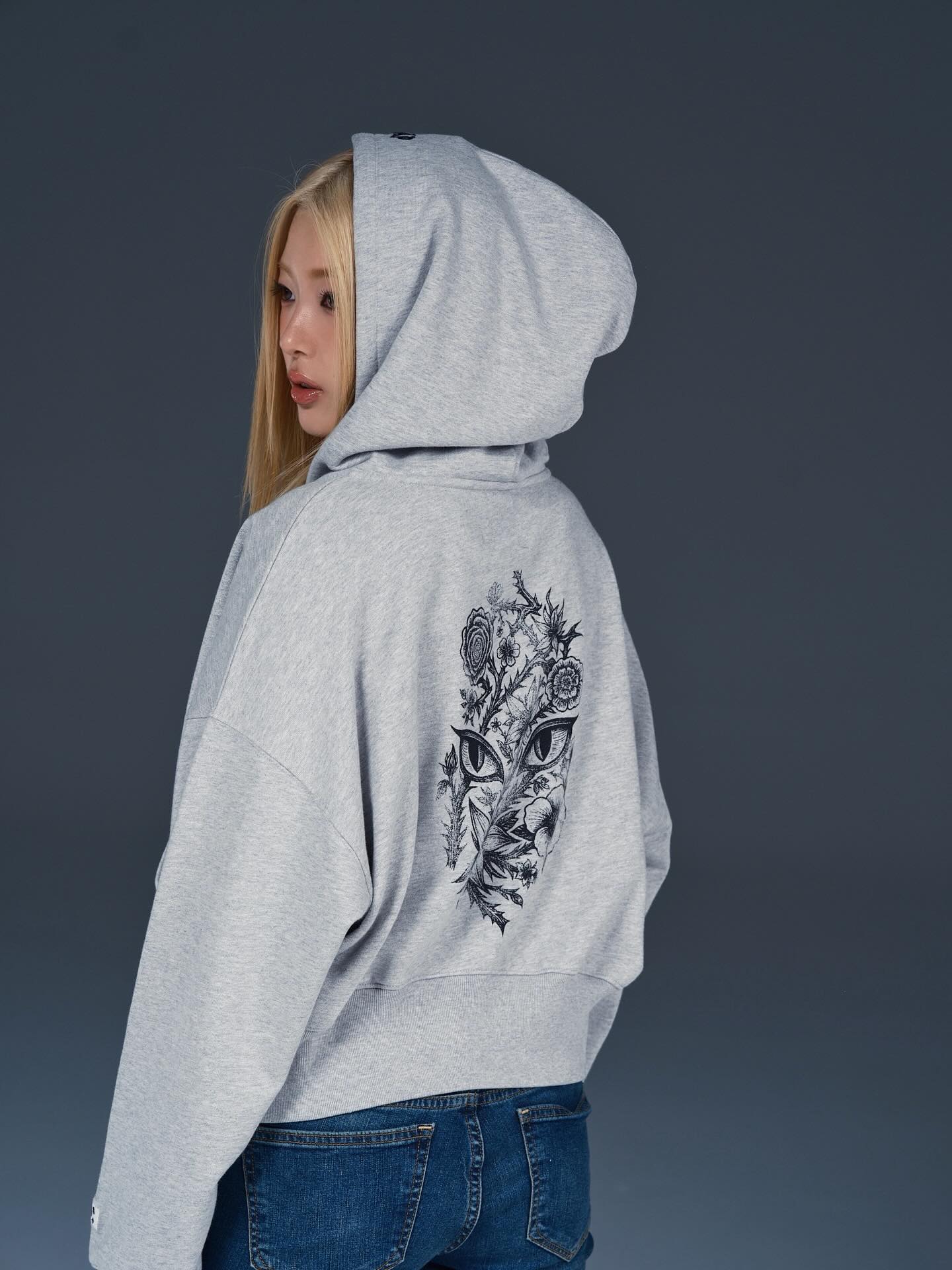 GAP X Katseye Yoonchae Full ZIP Hoodie