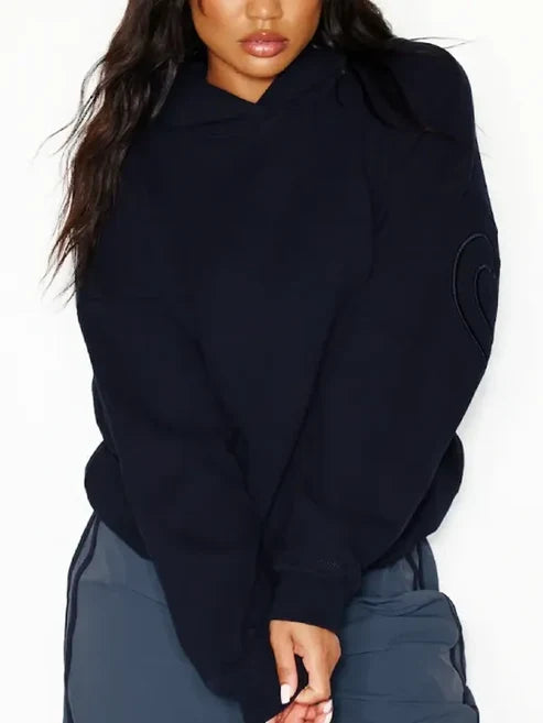 Garage Hoodie With Logo On Back - Embroidery