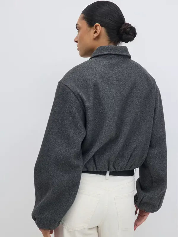 Gina Tricot Short Felt Jacket