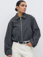 Gina Tricot Short Felt Jacket