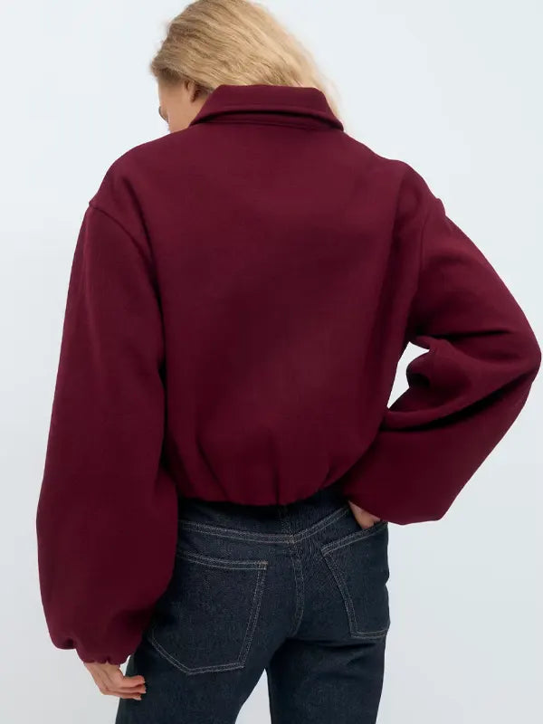 Gina Tricot Short Felt Jacket
