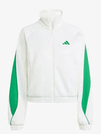 Green And White Adidas Track Jacket