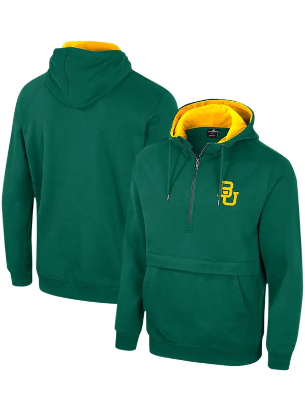 Green Baylor Hoodie