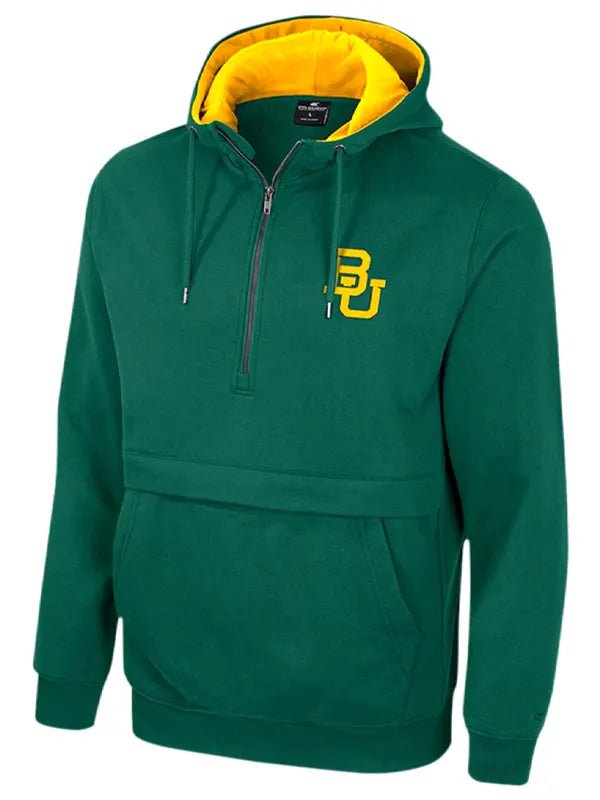 Green Baylor Hoodie