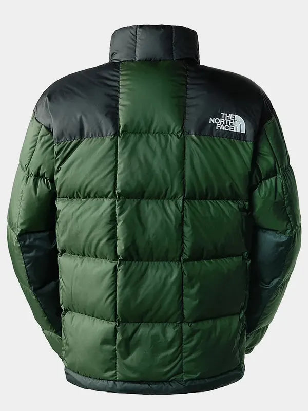 Green Black North Face Jacket