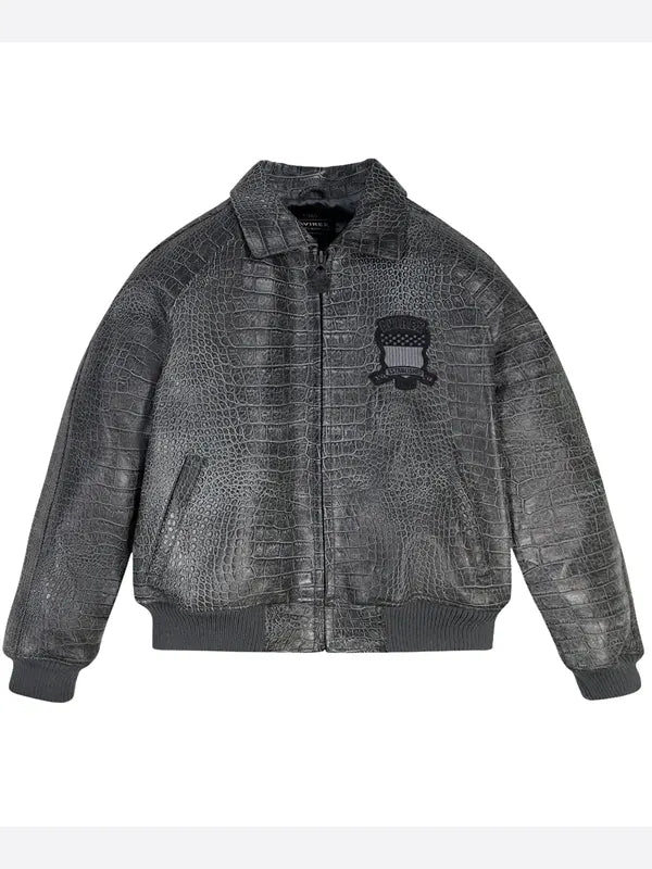 Grey Avirex Jacket