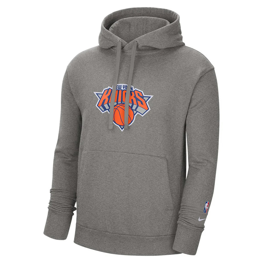 Grey New York Knicks Hoodie