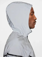 Nike Men's Tech Woven Flash Jacket Grey
