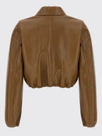 Gucci Cropped Leather JacGucci Cropped Leather Jacketket