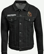 Halloween Creepshow Black Denim Jacket