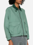 Hannah Shetler Lanterns S01 Green Bomber Jacket