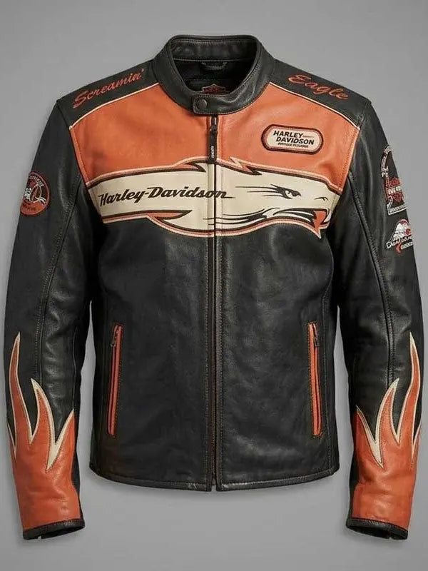 Harley-davidson Leather Jackets Vintage