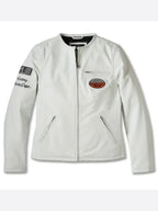 Harley Davidson Racing Jacket White
