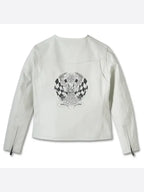 Harley Davidson Racing Jacket White