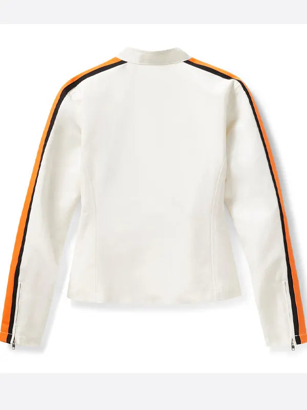Harley Davidson Racing Jacket White