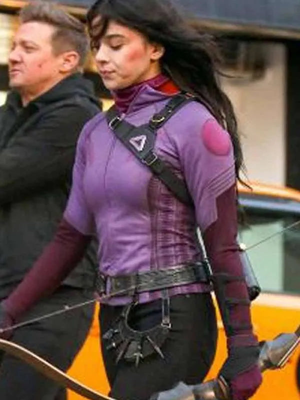 Hawkeye Kate Bishop Purple Costume Jacket