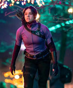 Hawkeye Kate Bishop Purple Costume Jacket