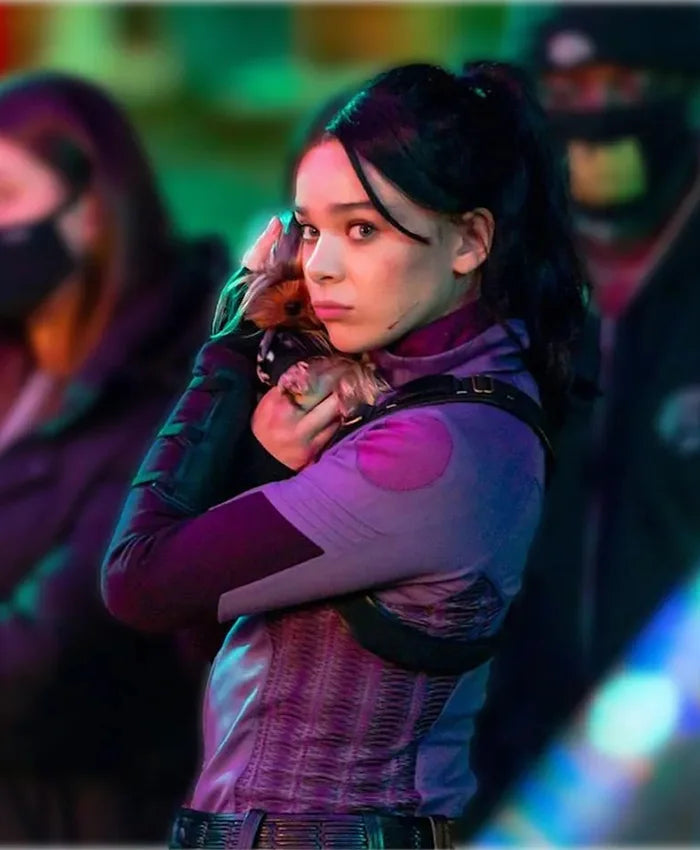 Hawkeye Kate Bishop Purple Costume Jacket
