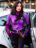 Hawkeye Kate Bishop Purple Costume Jacket