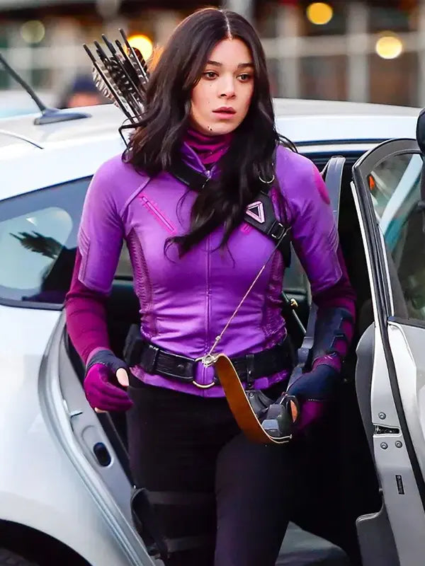 Hawkeye Kate Bishop Purple Costume Jacket