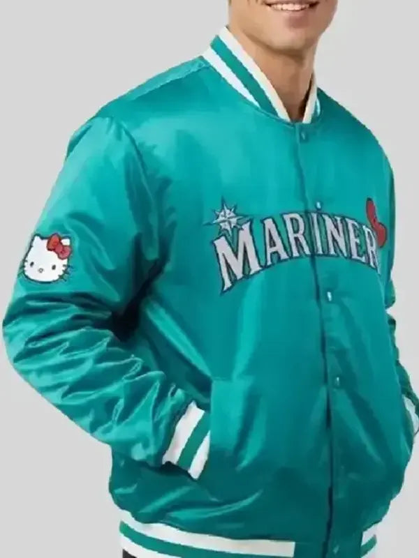 Hello Kitty Mariners Varsity Jacket