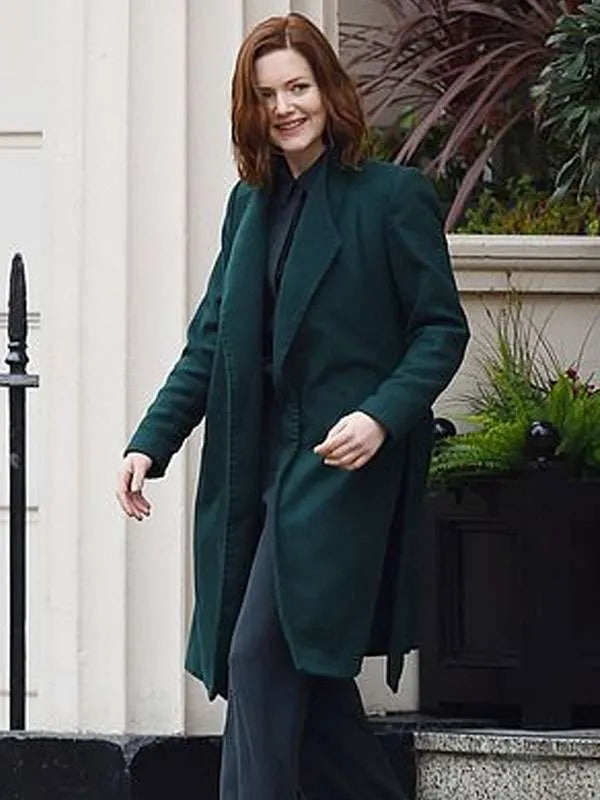 Holliday Grainger The Capture S03 Trench Coat
