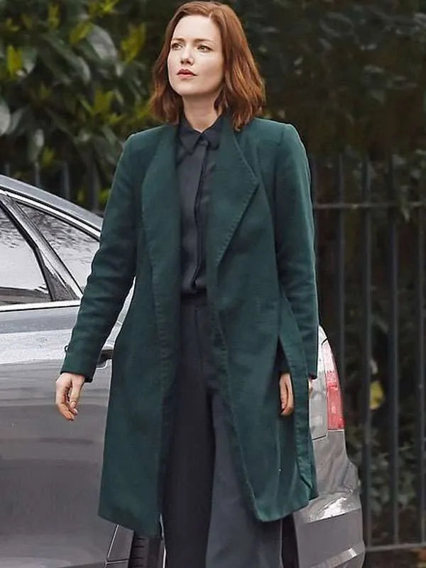 Holliday Grainger The Capture S03 Trench Coat
