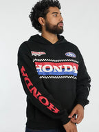 Black Honda Racing Hoodie