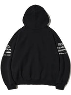 Honda Racing Hoodie Cap Zip-up Black