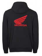 Honda Racing Hoodie Cap Zip-up Black