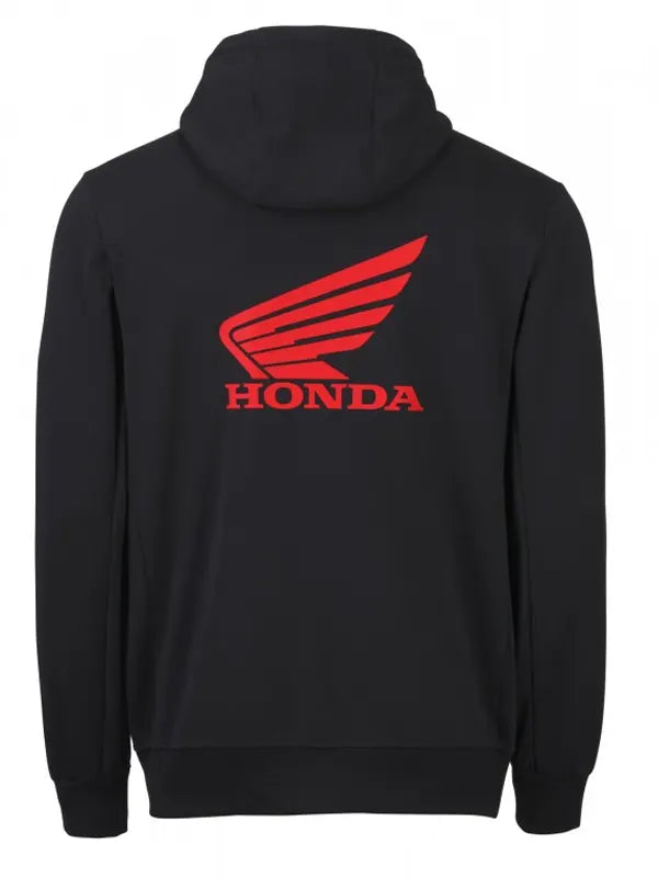 Honda Racing Hoodie Cap Zip-up Black