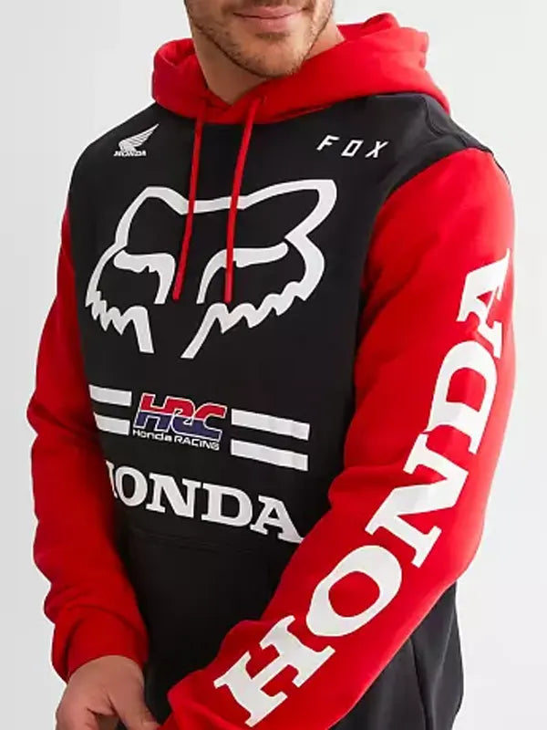 Honda Racing Hoodie Red