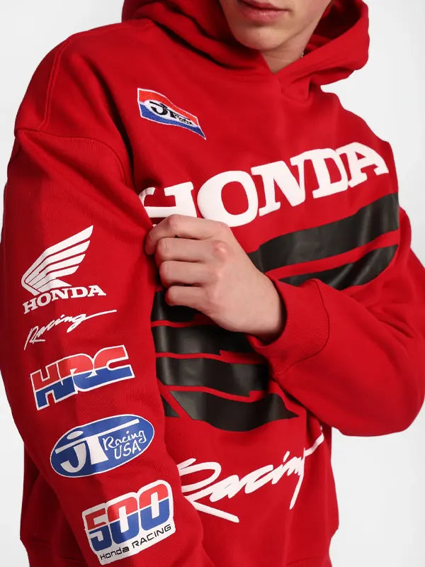 Honda Racing Hoodie Red