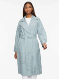 Houndstooth-Belted-Long-Rain-Coat