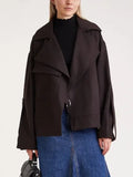 House Of Dagmar Aviator Wool Jacket