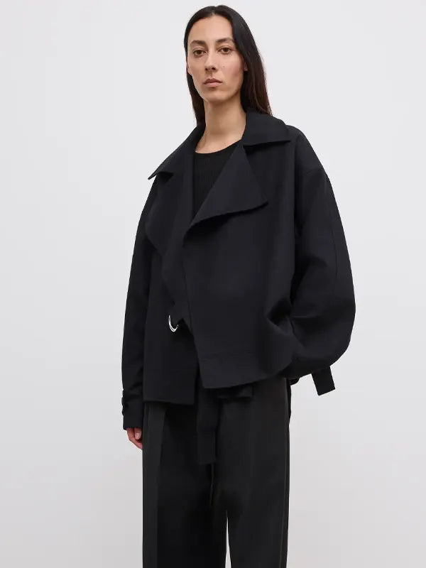 House Of Dagmar Aviator Wool Jacket