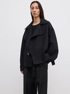 House Of Dagmar Aviator Wool Jacket