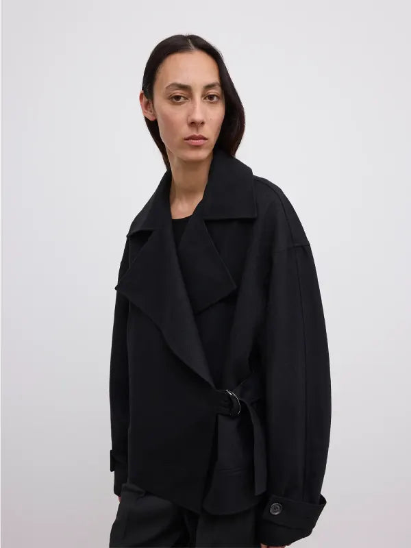 House Of Dagmar Aviator Wool Jacket