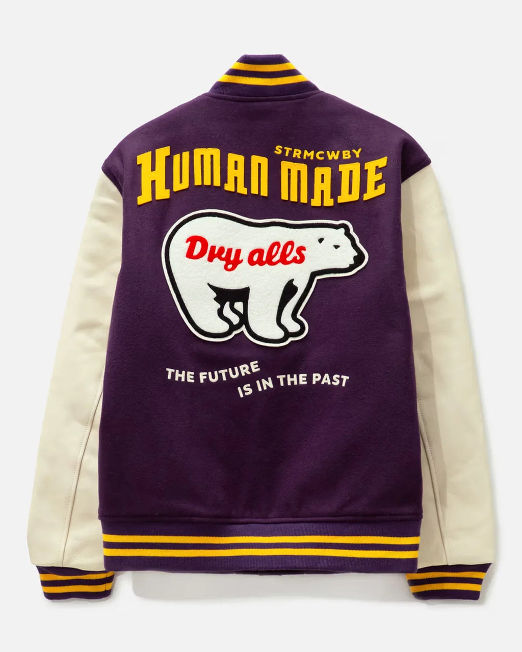 Human-Made-Purple-Varsity-Jacket