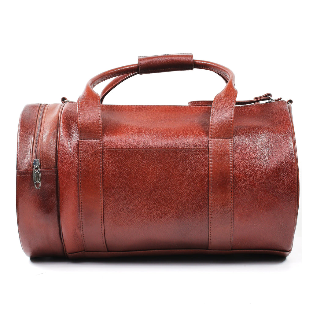 Modern Genuine Leather Bag Hide, Brown Zing Apparel