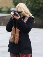 I Play Rocky AnnaSophia Robb Black Coat