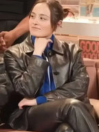 I Want Your Sex Event Chase Sui Wonders Black Leather Jacket