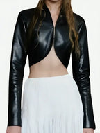 Inde Navarrette D23 Disney Event Black Cropped Jacket