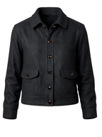 Ingrid Greene Run Away S01 Wool Black Jacket